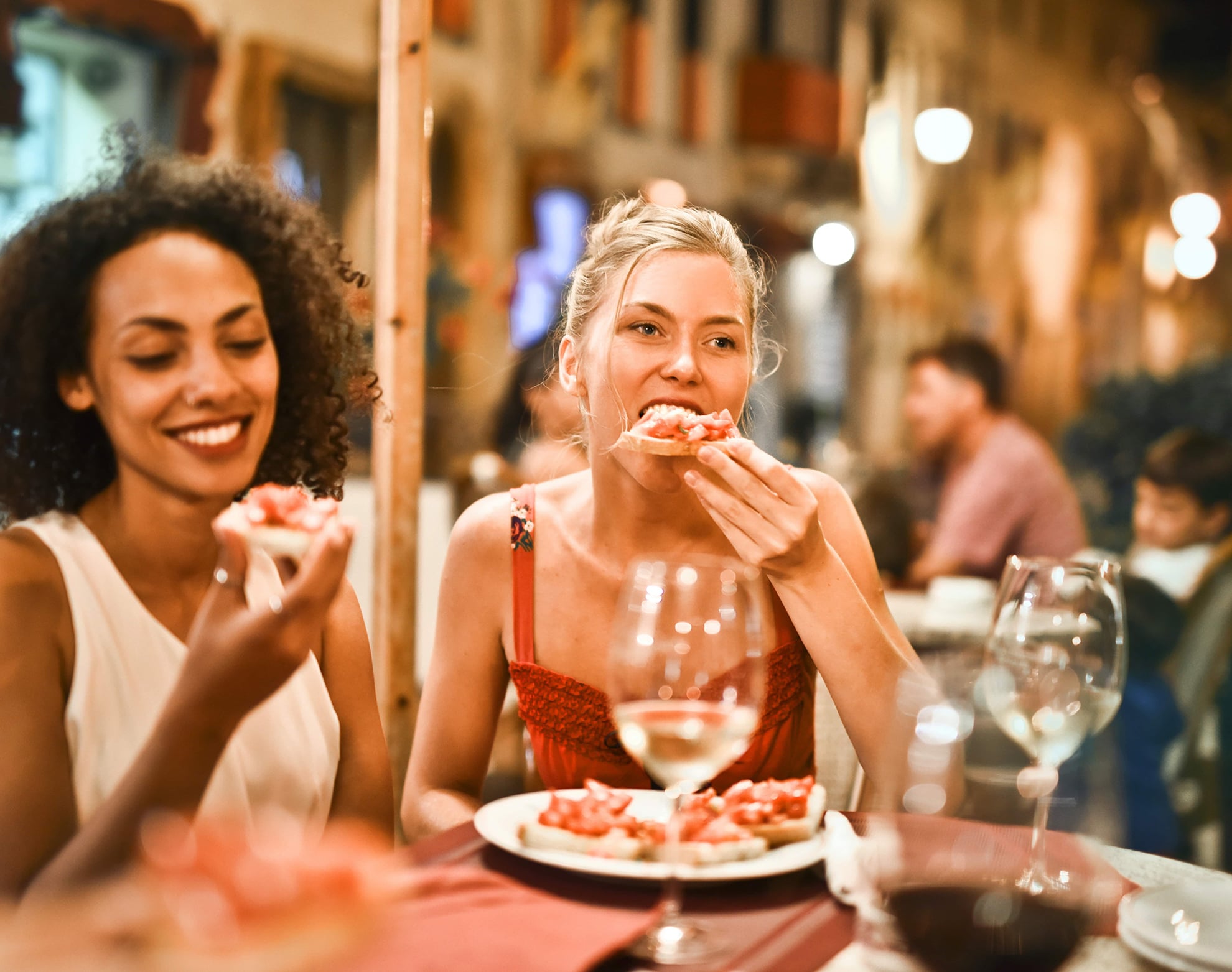 donne vino pranzo